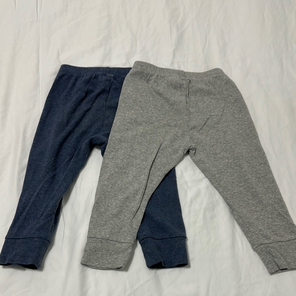 Baby Gap Gray and Blue Jogger Pants
